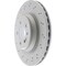 Centric Parts Premium Oe Drilled Brake Rotor, 128.35067 128.35067 - alternate 6